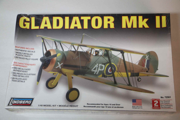 LIN72561 - Lindberg 1/48 Gladiator Mk.II - WWWEB10108328