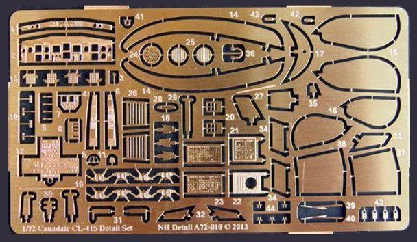 NHDA72010 - NH Detail 1/72 Canadair CL-415 Detail Set