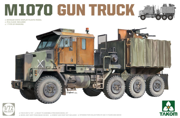 TKM5019 - Takom 1/72 M1070 Gun Truck