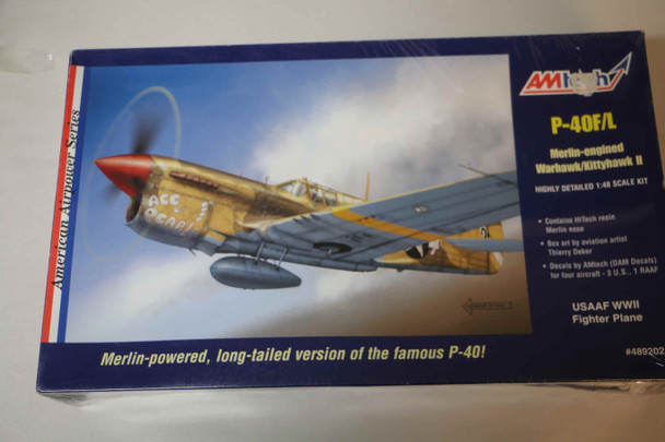AMH489202 - AMTech 1/48 P-40F/L Merlin-engined Warhawk/Kittyhawk II - WWWEB10108352
