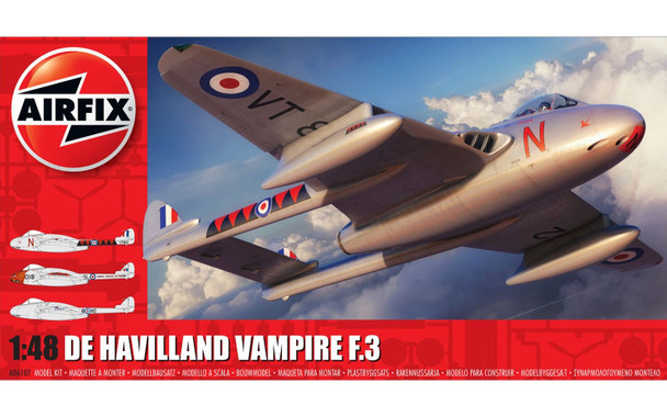 AIRA06107 - Airfix 1/48 De Havilland Vampire F.3