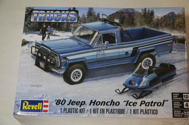 RMX85-7224 - Revell 1/24 1980 Jeep Honcho Ice Patrol - WWWEB10108498