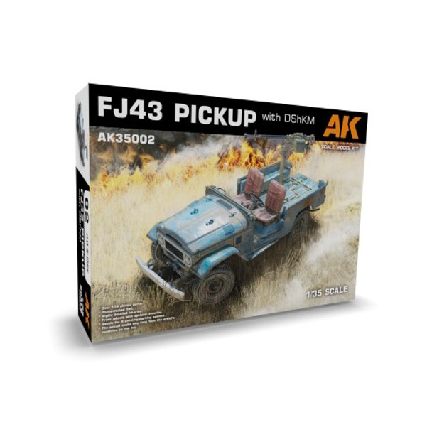 AKI35002 - AK Interactive 1/35 FJ43 Pickup with DShKM