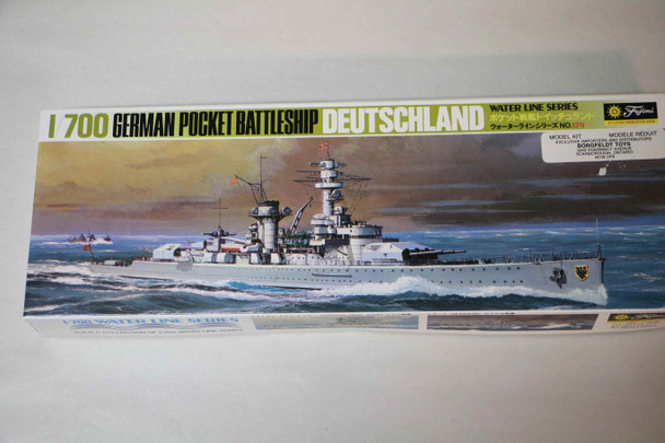 FUJWL.B129 - Fujimi 1/700 German Battleship Deutschland - WWWEB10108708