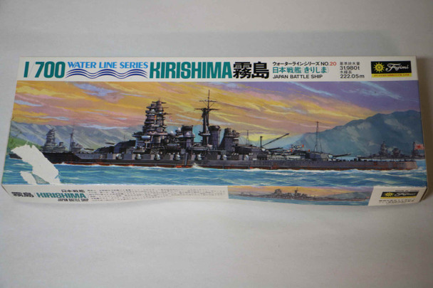 FUJWL.B020 - Fujimi 1/700 Japan Battleship Kirishima - WWWEB10108718