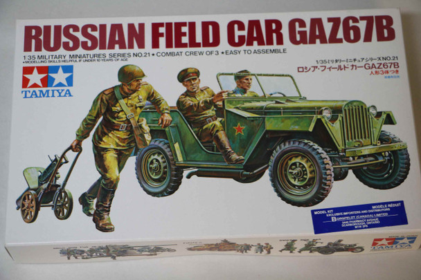 TAM35021 - Tamiya 1/35 GAZ 67B Russian Field Car GAZ67B - WWWEB10108793