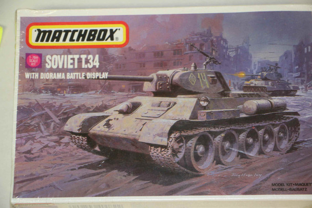 MAT40082 - Matchbox 1/76 Soviet T.34/76c - WWWEB10108768