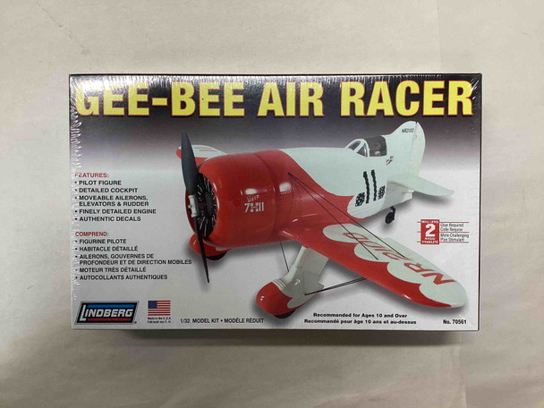 LIN70561 - Lindberg 1/32 Gee-Bee Air Racer - WWWEB10108948