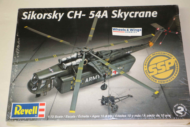 RAG85-1258 - Revell 1/72 Sikorsky CH-54A Skycrane - WWWEB10108977
