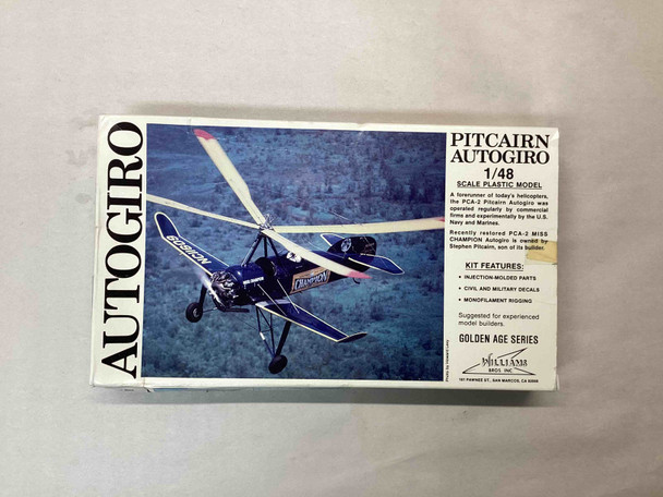 WIL48-161 - Williams Bros. 1/48 Pitcairn Autogiro - WWWEB10109071