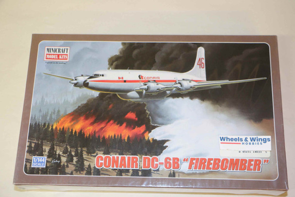 MIN14533 - Minicraft 1/144 Conair DC-6B Firebomber - WWWEB10109132