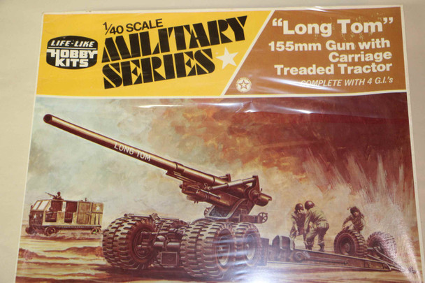 LIF09660 - Life-Like Hobby Kits 1/40 "Long Tom" 155mm Gun - WWWEB10109157