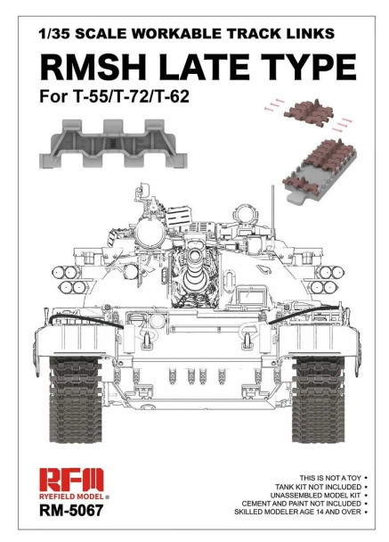 RYERM-5067 Kyefield 1/35 RMSH Late Type for T-55/T-72/T-62