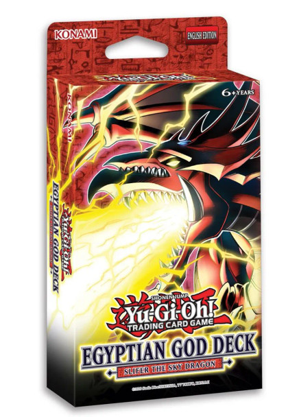 Konami Yu-Gi-Oh! Egyptian God Deck: Slifer The Sky Dragon Unlimited