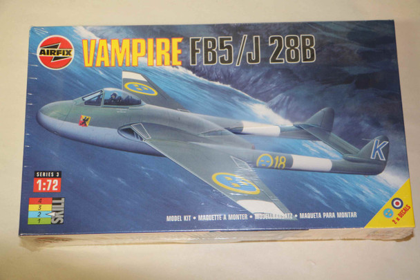 AIR03064 - Airfix 1/72 Vampire FB5/J 28B - WWWEB10109362