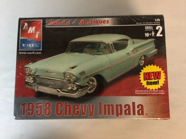AMT31760 - AMT 1/25 1958 Chevy Impala - WWWEB10109326