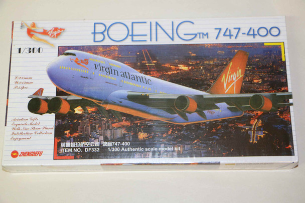 ZHEDF332 - Zhengdefu 1/300 Boeing 747-400 Virgin Atlantic - WWWEB10109424