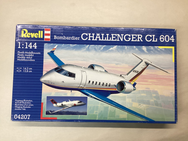 RAG04207 - Revell 1/144 Bombardier Challenger CL 604 - WWWEB10109419