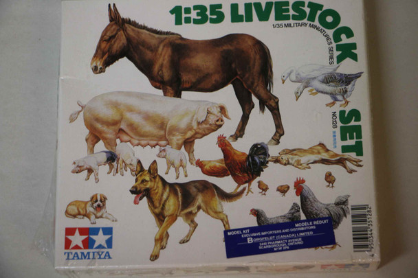 TAM35128 - Tamiya 1/35 Livestock Set - WWWEB10109409