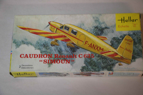 HEL165 - Heller 1/72 Caudron Renault C635 "Simoun" - WWWEB10109557