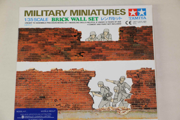TAM35028 - Tamiya 1/35 Brick Wall Set - WWWEB10109560