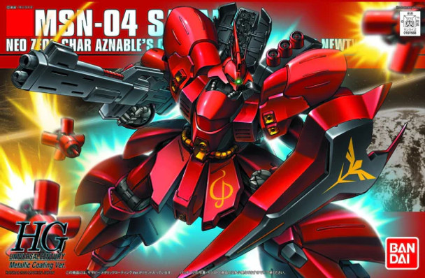 BAN5055612 - Bandai HG 1/144 #88 Sazabi Metallic Coating Ver