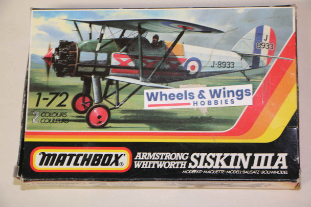 MAT40025 - Matchbox 1/72 Siskin Mk.IIIA - WWWEB10109789