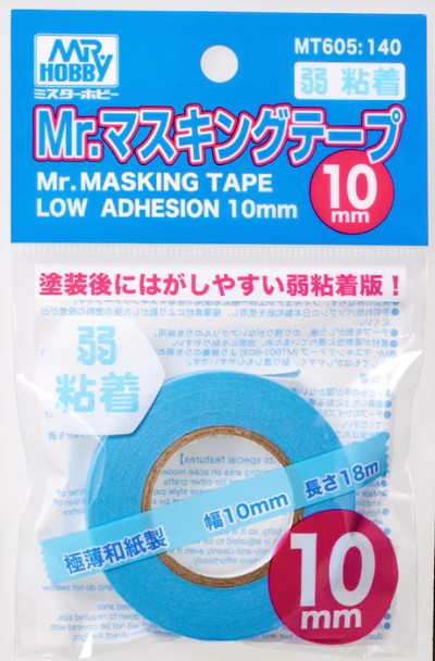 MRHMT605 - Mr. Hobby Masking Tape Low Adhesion 10mm