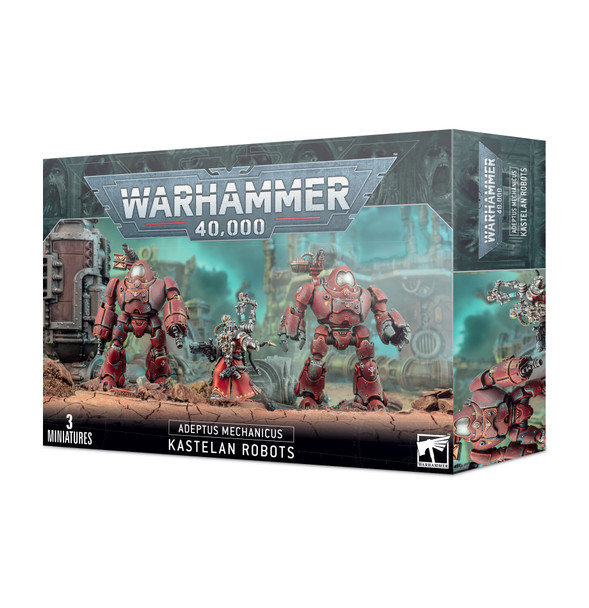 GAM59-16 - Games Workshop Warhammer 40K Adeptus Mechanicus Kastelan Robots