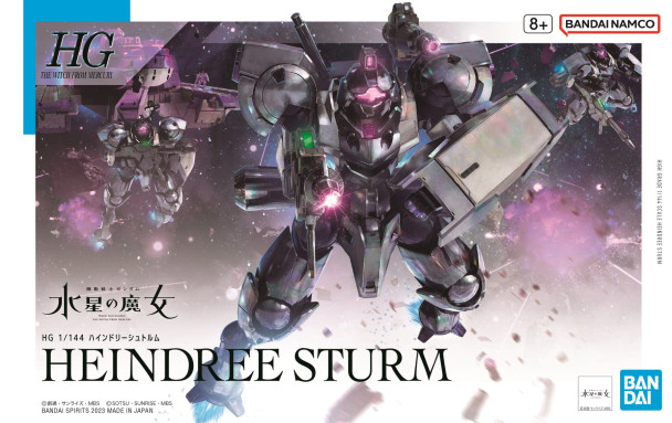 BAN5065112 - Bandai HG 1/144 Heindree Sturm Gundam: The Witch From Mercury