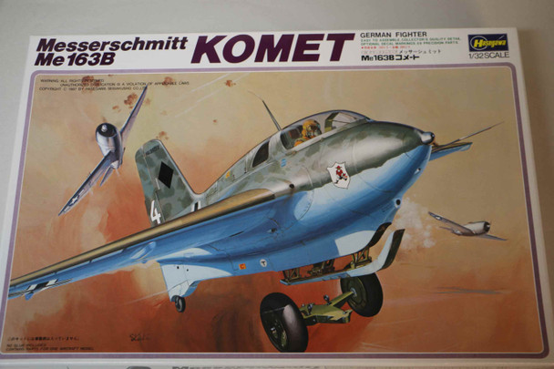 HAS08504 - Hasegawa 1/32 Messerschmitt Me163B Komet - WWWEB10109964