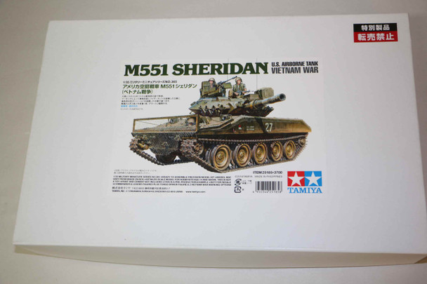 TAM25185 - Tamiya 1/35 M551 Sheridan U.S. Airborne Tank (Vietnam War) - WWWEB10110030