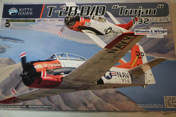 KITKH32014 - Kitty Hawk 1/32 T-28B/D "Trojan" - WWWEB10110023