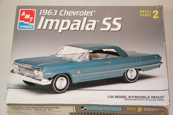 AMT8321 - AMT 1/25 1963 Chevrolet Impala SS - WWWEB10110078