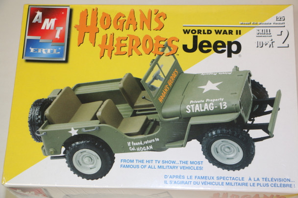 AMT31752 - AMT 1/25 Hogan's Heroes World Wart II Jeep - WWWEB10110081