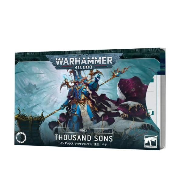 Games Workshop Warhammer 40K Thousand Sons: Index Cards