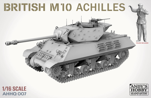 Andy's HHQ x Takom 1/16 British Achilles M10 IIc Tank Destroyer (with Full Body Figure)