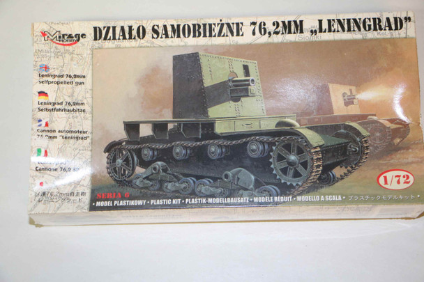 MIR72627P - Mirage 1/72 Dzialo Samobiezne 76,2mm "Leningrad" - WWWEB10110198