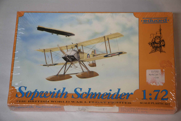 EDU07201 - Eduard 1/72 Sopwith Schneider British WWI Float Fighter - WWWEB10110220