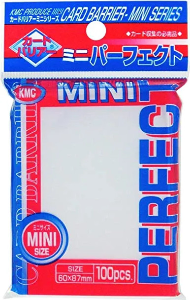 KMC MINI PERFECT FIT SLEEVES - JAPANESE SIZE 100CT