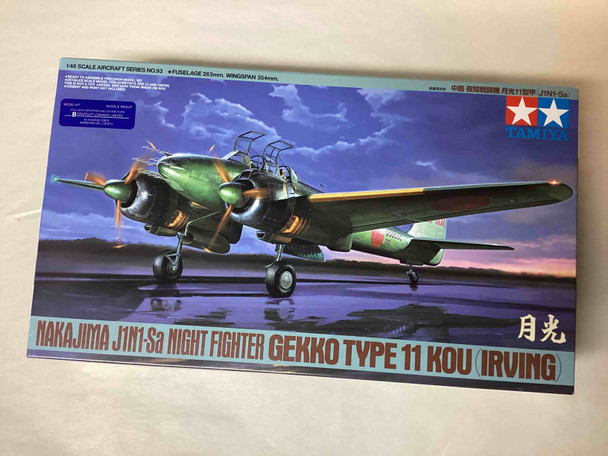 TAM61093 - Tamiya 1/48 Nakajima J1N1-Sa Night Fighter Gekko Type 11 KOU - WWWEB10110333