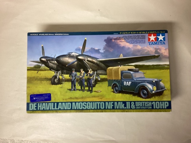 TAM89786 - Tamiya 1/48 Mosquito NF Mk.II w/10hp Utility - WWWEB10110327