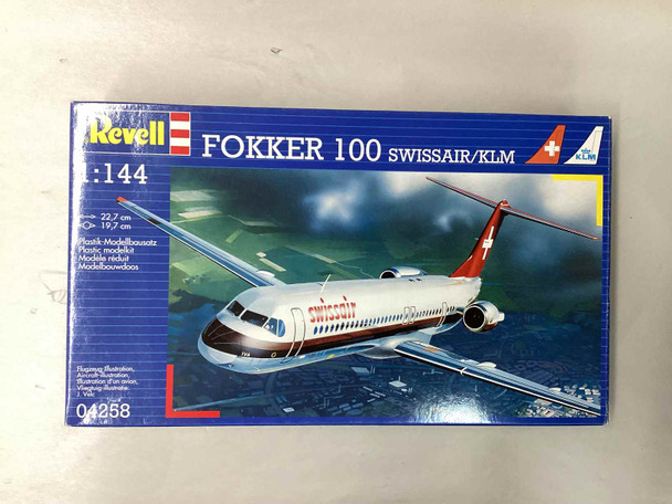 RAG04258 - Revell 1/144 Fokker 100 Swissair/KLM - WWWEB10110390