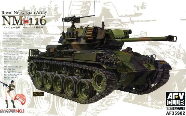 AFV Club 1/35 Royal Norwegian Army NM-116