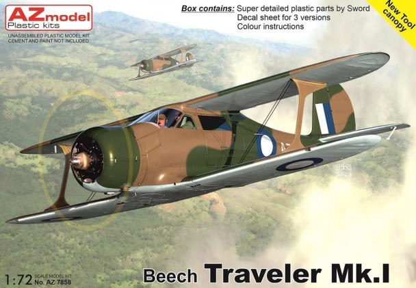 AZ Model 1/72 Beech Traveler Mk.I