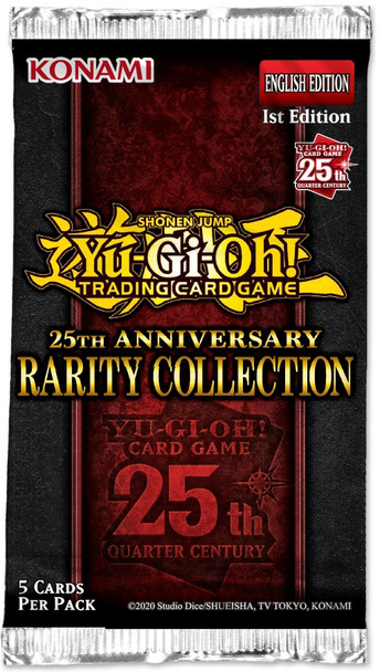 Konami Yu-Gi-Oh! 25th Anniversary Rarity Collection Pack 1st Edition