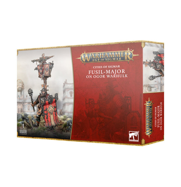 Games Workshop Age of Sigmar: Cities of Sigmar Fusil-Major on Ogor Warhulk