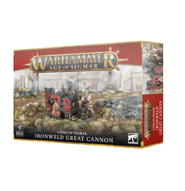 Games Workshop Warhammer Age of Sigmar: Cities of Sigmar Ironweld Great Cannon