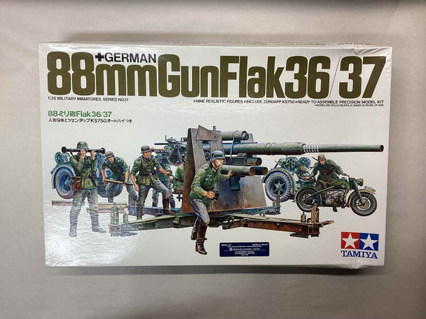 TAM35017 - Tamiya 1/35 88mm Flak 36/37 - WWWEB10110550