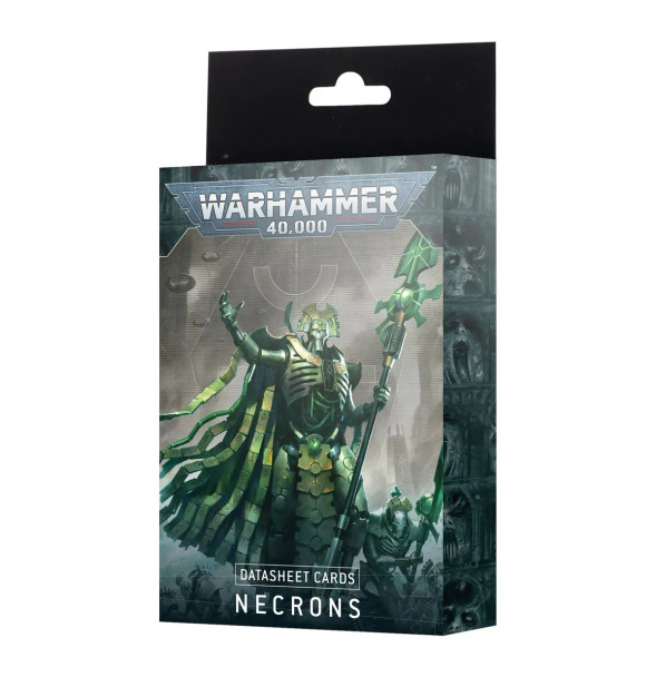 Games Workshop Warhammer 40K Necrons: Datasheet Cards